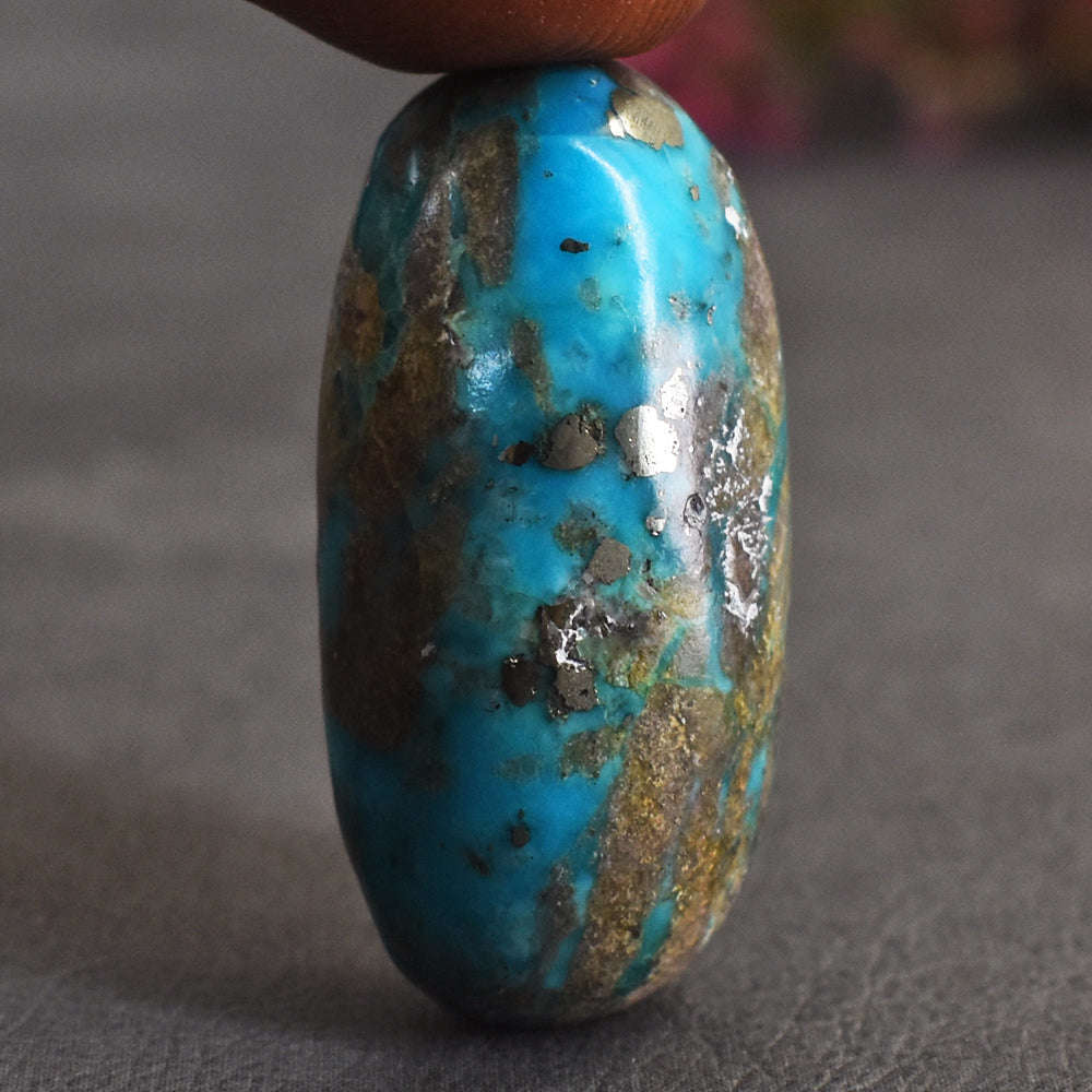 gemsmore:Exclusive 31 Cts  Genuine Turquoise Gemstone