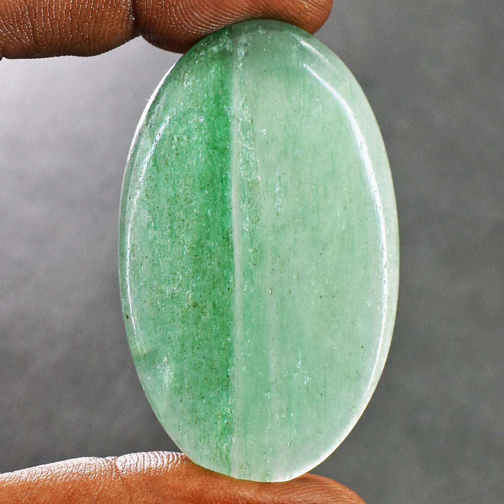 gemsmore:Exclusive 73 Carats  Genuine Green Aventurine Gemstone