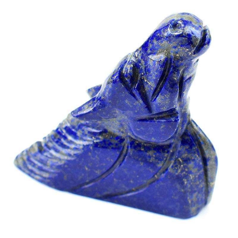 gemsmore:Exclusive Blue Lapis Lazuli Hand Carved Horse Burst