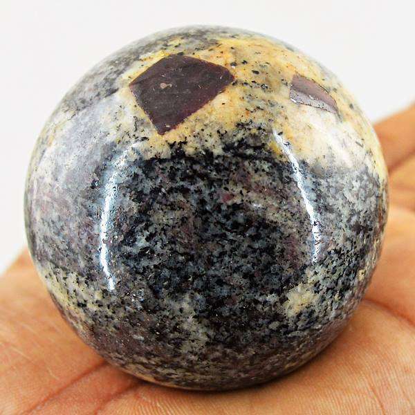 gemsmore:Exclusive Dendrite Opal Carved Healing Sphere