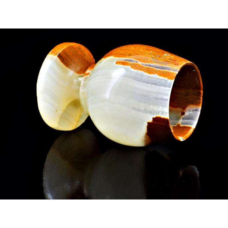 gemsmore:Exclusive Designer Agate Wine Glass