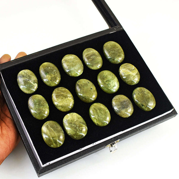 gemsmore:Exclusive Garnet Untreated Gemstone Cabochon Lot