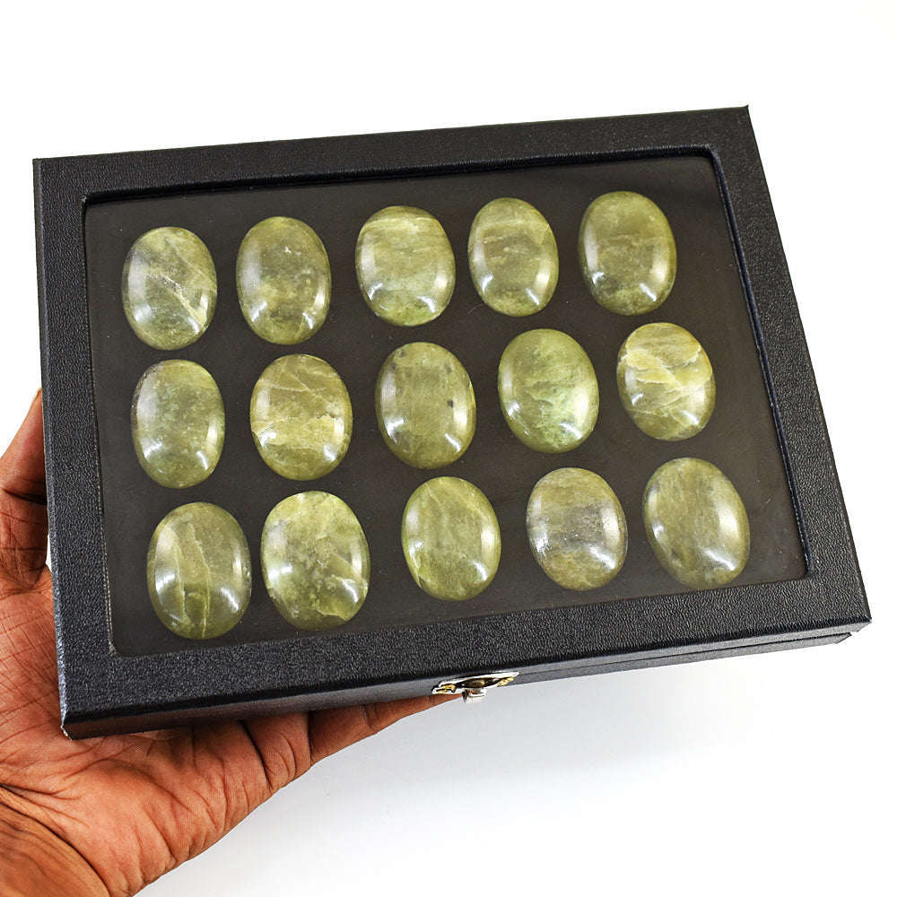 gemsmore:Exclusive Garnet Untreated Gemstone Cabochon Lot