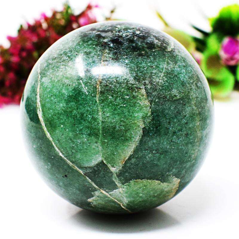 gemsmore:Exclusive Green Jade Reiki Healing Ball