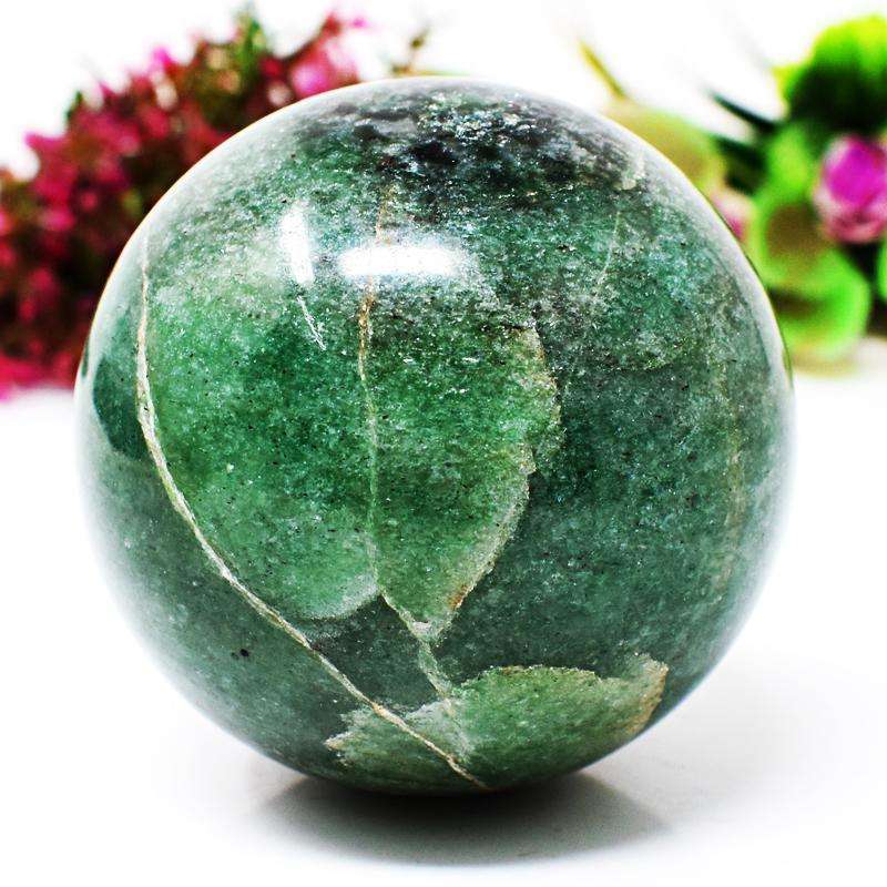 gemsmore:Exclusive Green Jade Reiki Healing Ball