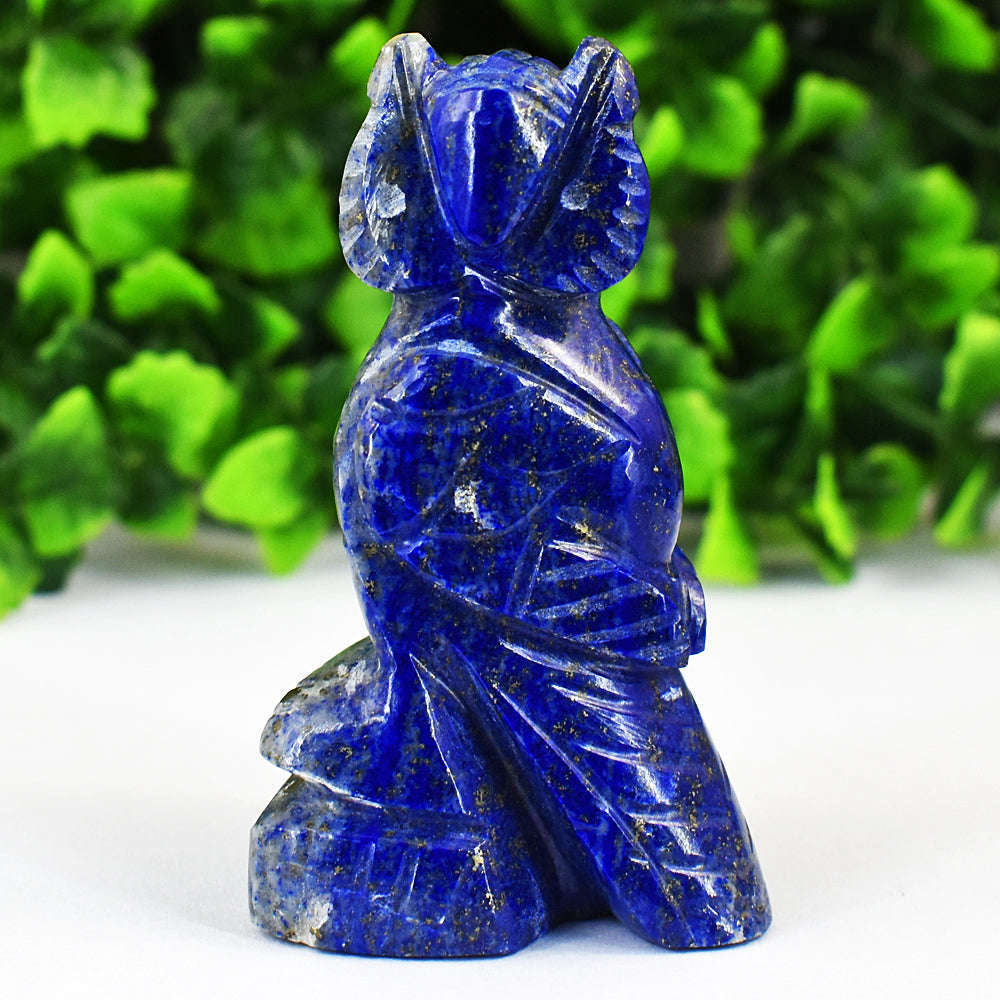 gemsmore:Exclusive Lapis Lazuli Hand Carved Bird