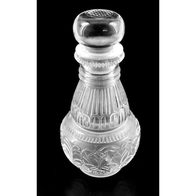 gemsmore:Exclusive White Quartz Hand Carved Perfume Bottle