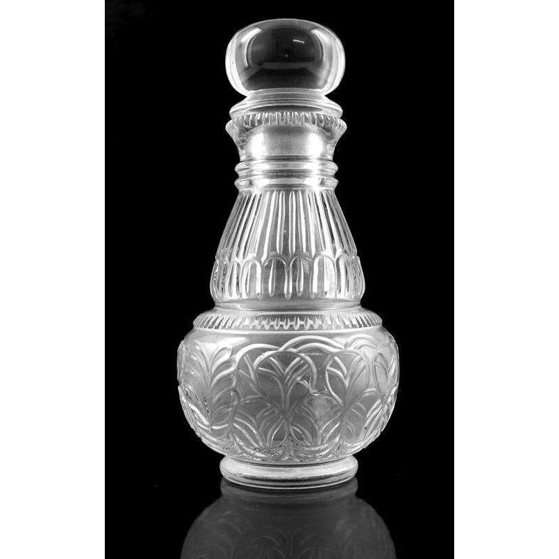 gemsmore:Exclusive White Quartz Hand Carved Perfume Bottle