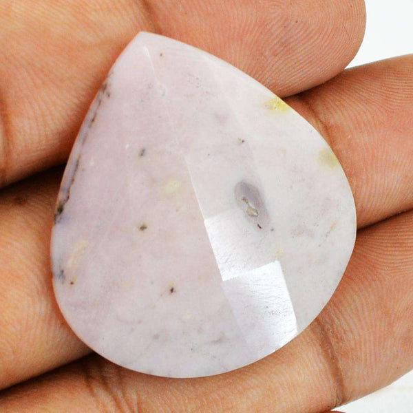 gemsmore:Amazing Faceted Pink Australian Opal Pear Shape Loose Gemstone