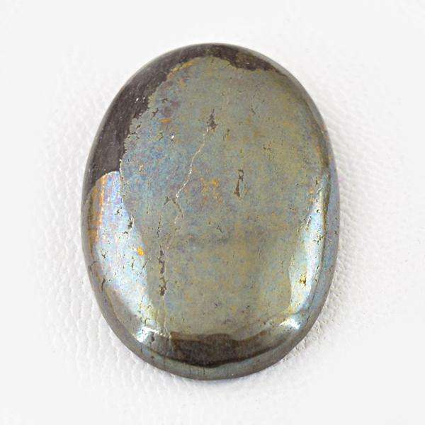 gemsmore:Amazing Genuine Pyrite Oval Shape Untreated Loose Gemstone