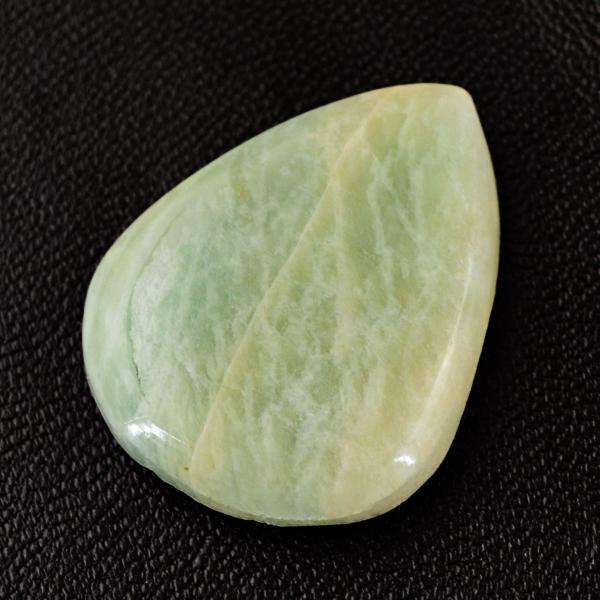 gemsmore:Amazing Green Aventurine Pear Shape Untreated Loose Gemstone