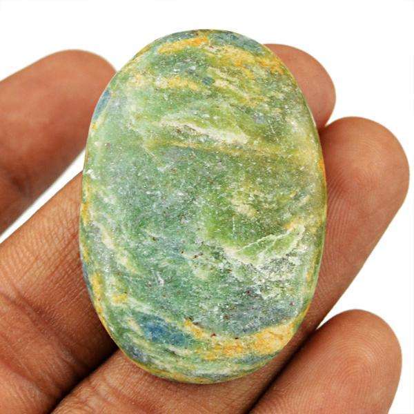 gemsmore:Amazing Ruby Zoisite Oval Shape Untreated Loose Gemstone