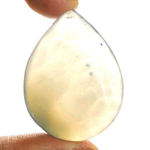 gemsmore:Genuine Amazing Pear Shape Onyx Untreated Loose Gemstone