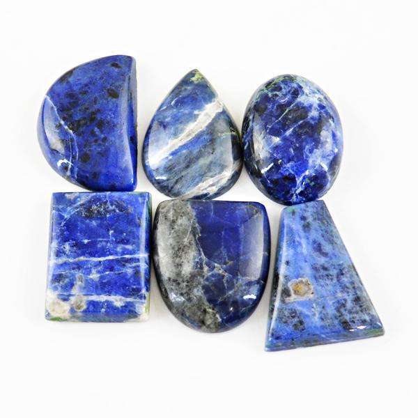 gemsmore:Genuine Blue Sodalite Untreated Loose Gemstone Lot