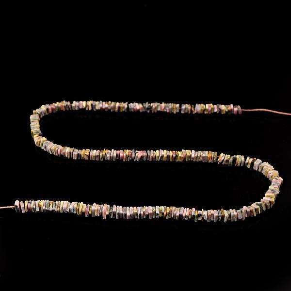 gemsmore:Natural Amazing Pink Australian Opal Drilled Beads Strand
