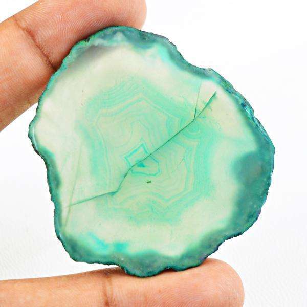 gemsmore:Natural Amazing Slice Agate Untreated Loose Gemstone