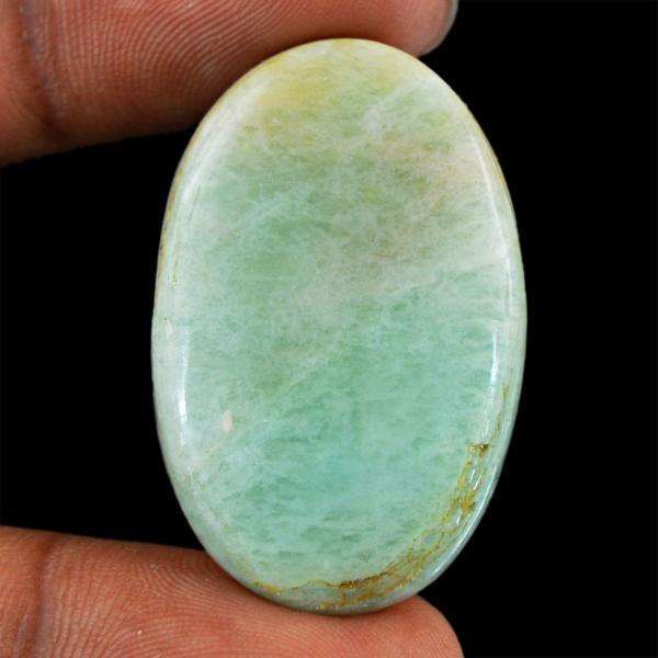 gemsmore:Natural Green Aventurine Oval Shape Untreated Loose Gemstone