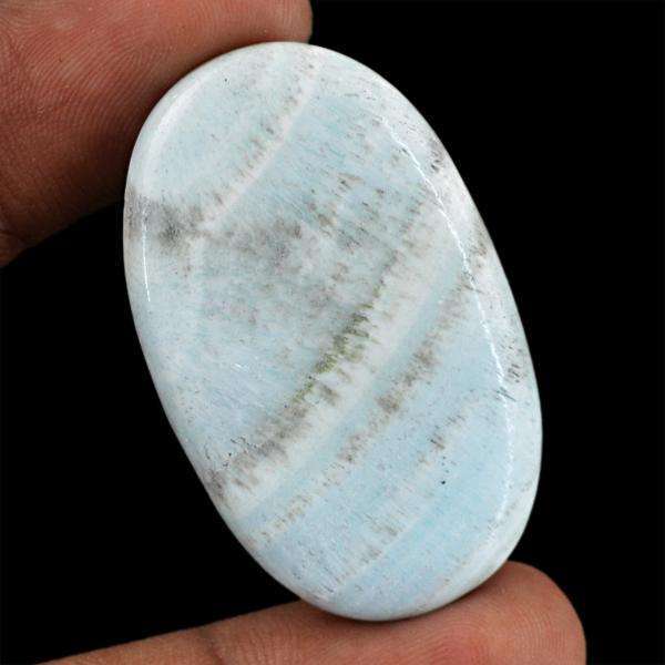 gemsmore:Natural Oval Shape Agate Untreated Loose Gemstone