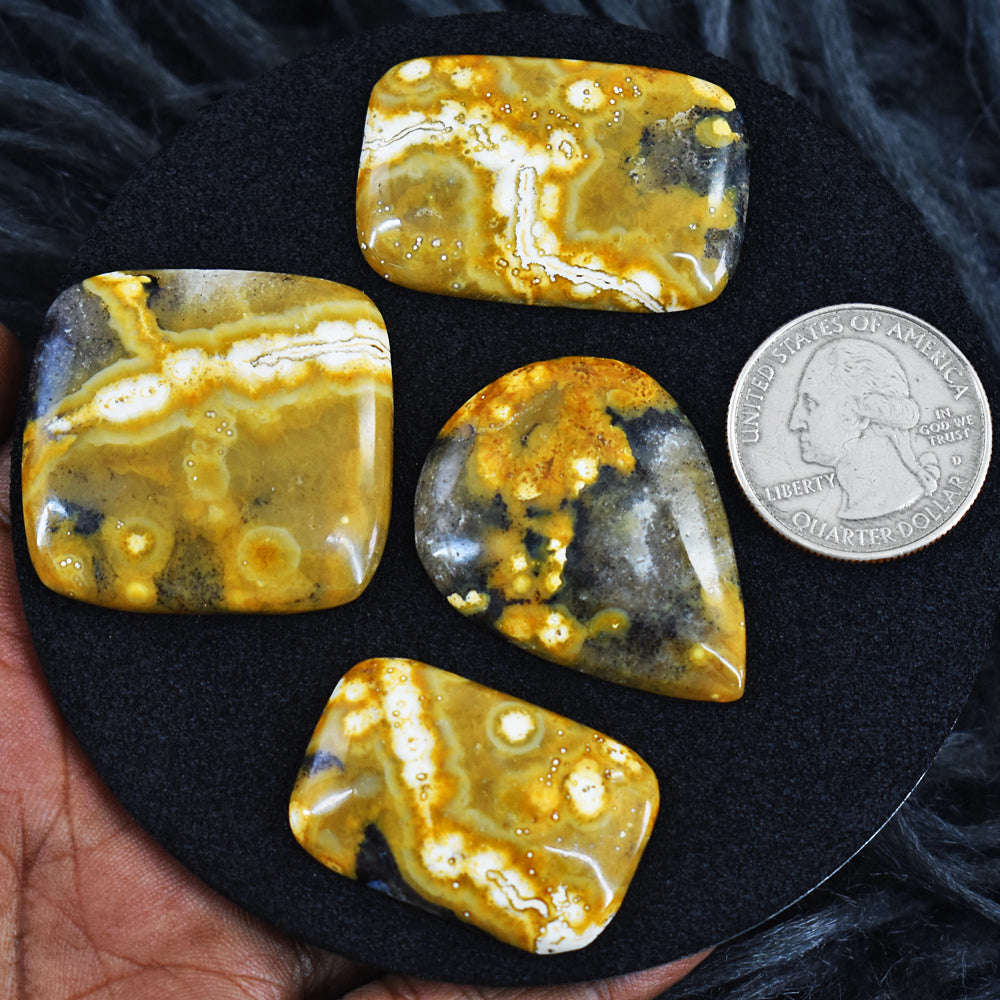 gemsmore:Genuine 162 Carats Ocean Jasper Gemstone Lot