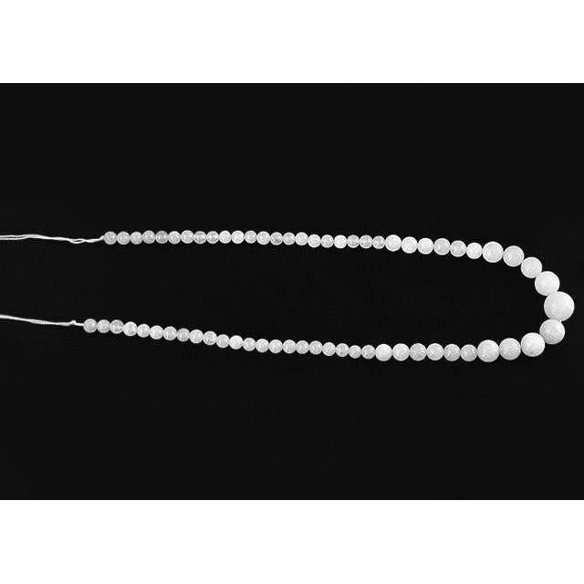 gemsmore:Genuine 19 inches Moonstone Gemstone Strand