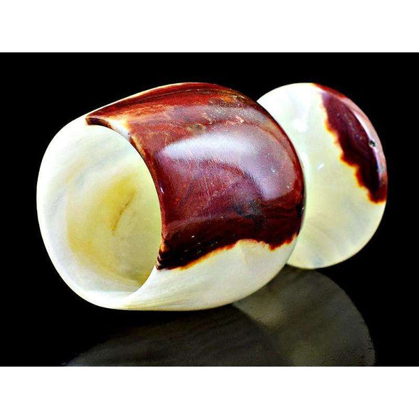 gemsmore:Genuine Agate Carved Wine Glass