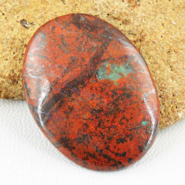 gemsmore:Genuine Amazing Azurite Oval Shape Untreated Loose Gemstone