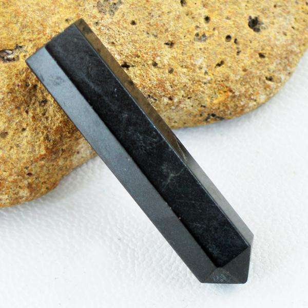 gemsmore:Genuine Amazing Black Spinel Healing Point