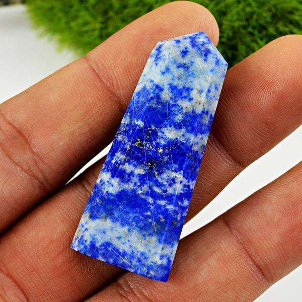 gemsmore:Genuine Amazing Blue Lapis Lazuli Healing Wand