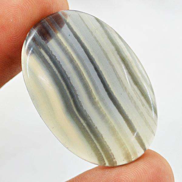 gemsmore:Genuine Amazing Fluorite Oval Shape Untreated Loose Gemstone