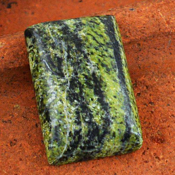 gemsmore:Genuine Amazing Forest Green Jasper Untreated Loose Gemstone