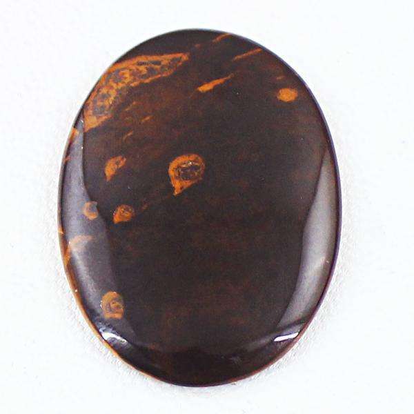 gemsmore:Genuine Amazing Golden Tiger Eye Oval Shape Loose Gemstone