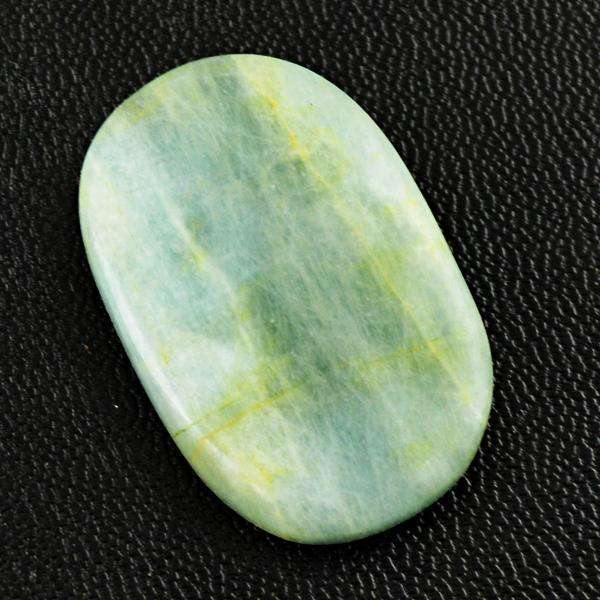 gemsmore:Genuine Amazing Green Aventurine Oval Shape Loose Gemstone