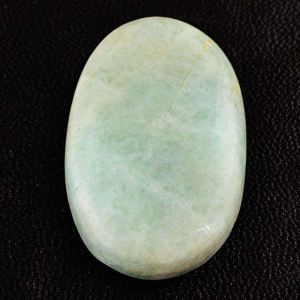 gemsmore:Genuine Amazing Green Aventurine Oval Shape Untreated Loose Gemstone