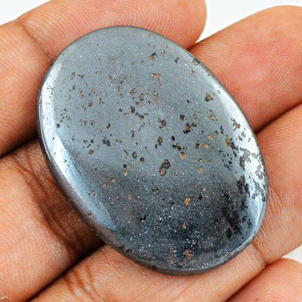 gemsmore:Genuine Amazing Hematite Oval Shape Untreated Loose Gemstone