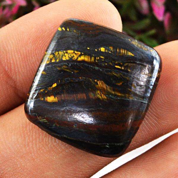 gemsmore:Genuine Amazing Iron Tiger Eye Untreated Loose Gemstone