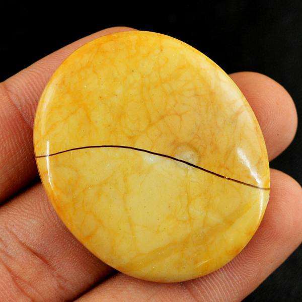 gemsmore:Genuine Amazing Mookaite Oval Shape Untreated Loose Gemstone