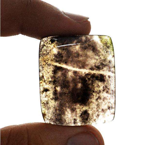 gemsmore:Genuine Amazing Moss Agate Untreated Loose Gemstone