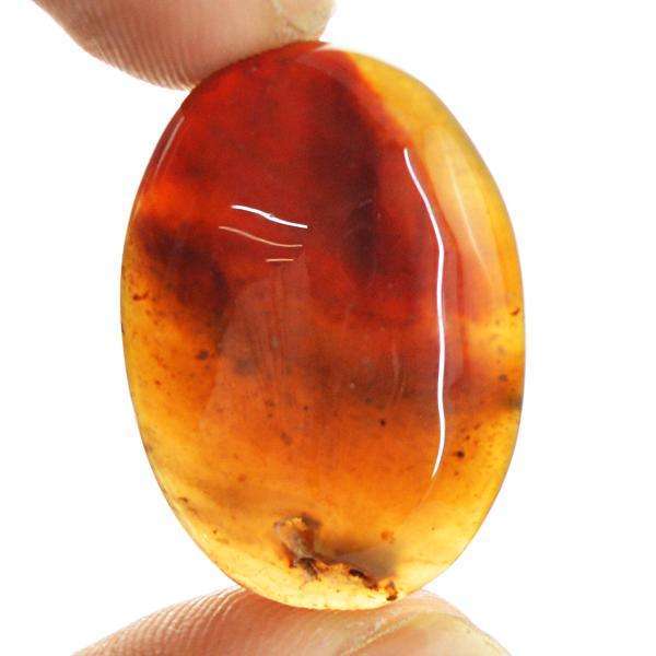 gemsmore:Genuine Amazing Onyx Oval Shape Untreated Loose Gemstone