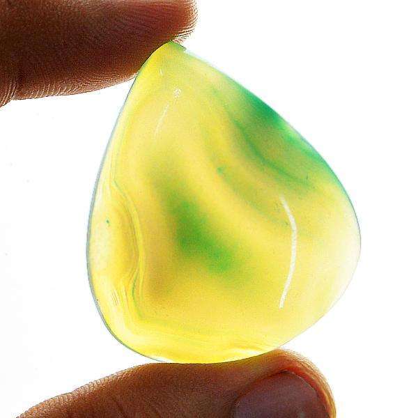gemsmore:Genuine Amazing Onyx Pear Shape Untreated Loose Gemstone