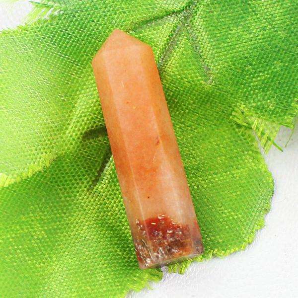 gemsmore:Genuine Amazing Orange Aventurine Crystal Healing Point