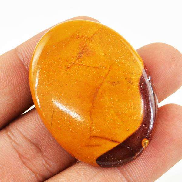 gemsmore:Genuine Amazing Oval Shape Mookaite Untreated Loose Gemstone