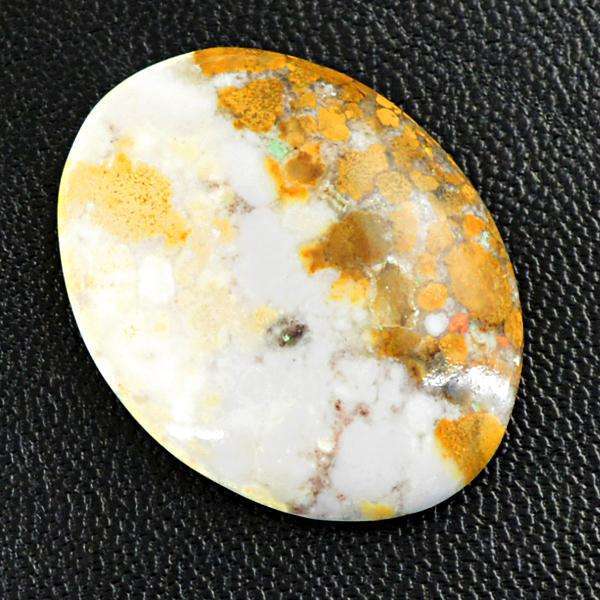 gemsmore:Genuine Amazing Oval Shape Ocean Jasper Loose Gemstone