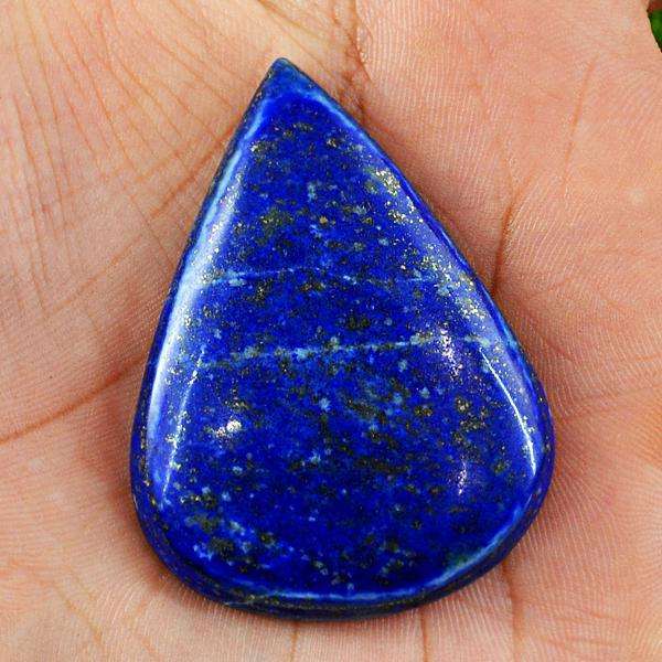 gemsmore:Genuine Amazing Pear Shape Blue Lapis Lazuli Loose Gemstone