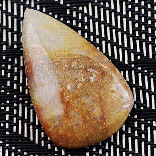 gemsmore:Genuine Amazing Pear Shape Ocean Jasper Untreated Loose Gemstone