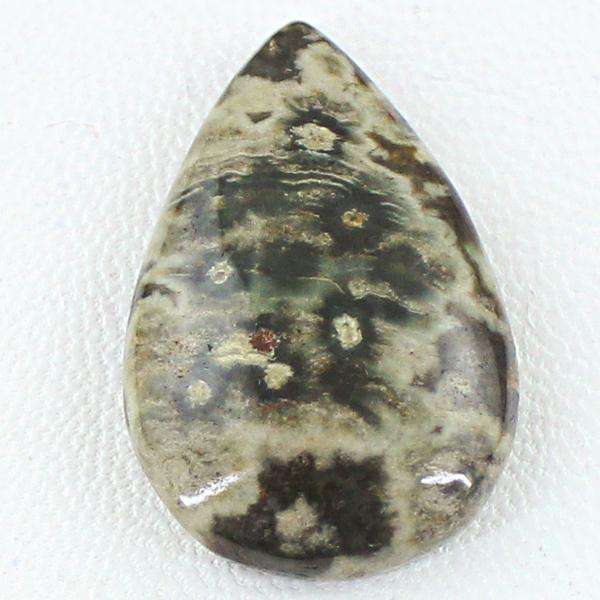 gemsmore:Genuine Amazing Pear Shape Ocean Jasper Untreated Loose Gemstone