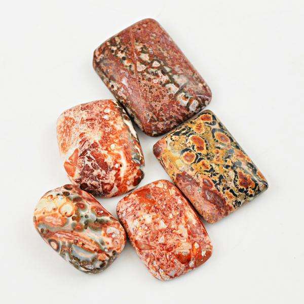 gemsmore:genuine Amazing Poppy Jasper Untreated Loose Gemstone Lot