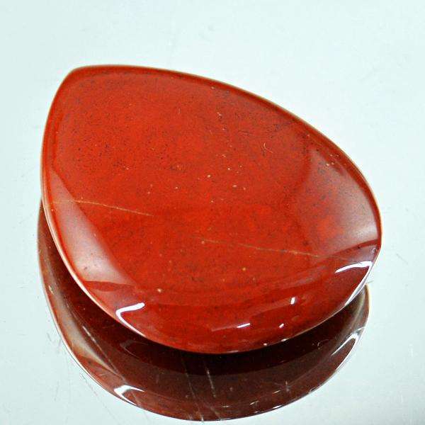 gemsmore:Genuine Amazing Red Jasper Pear Shape Untreated Loose Gemstone