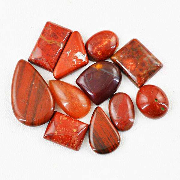 gemsmore:Genuine Amazing Red Jasper Untreated Loose Gemstone Lot