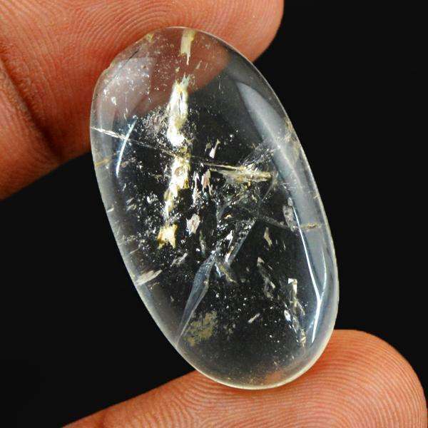 gemsmore:Genuine Amazing Rutile Quartz Loose Gemstone