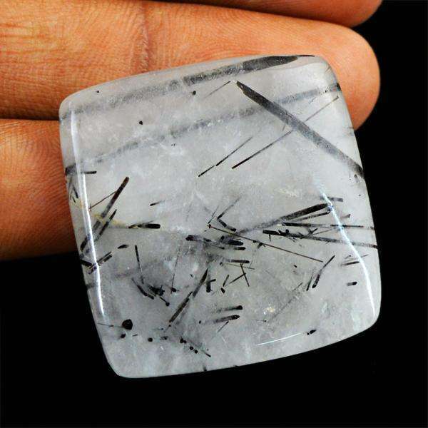 Clear Quartz With Black Lines Genuine Amazing Rutile Quartz Loose
